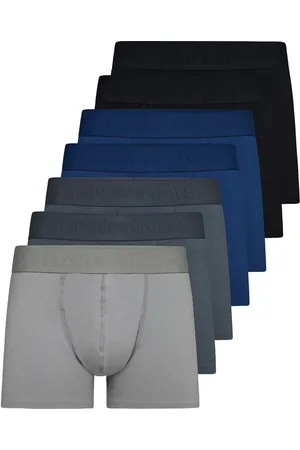 Resteröds Heren Gunnar Baumwolle Sieben Pack Boxer Mehrfarbig