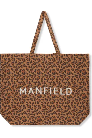 Manfield Leopard stoffen shopper