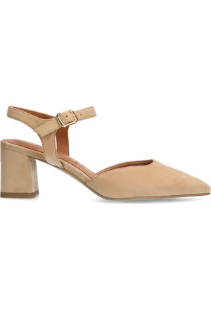 No Stress Suède slingbacks