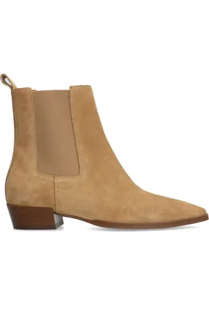 Manfield Suède chelsea boots