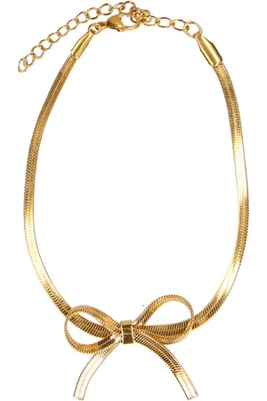 Manfield Gouden armband met strik detail