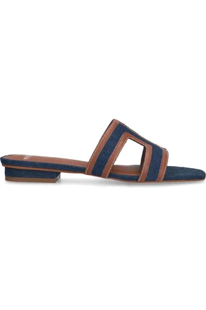 Manfield Denim slippers