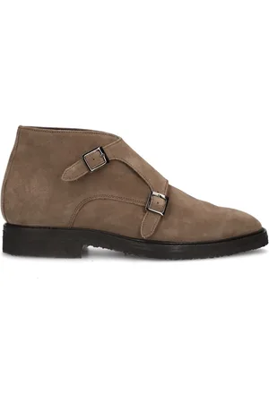 Halston Heritage Suède gesp boots