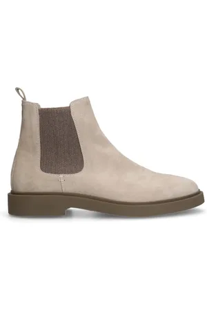 Manfield Suède chelsea boots