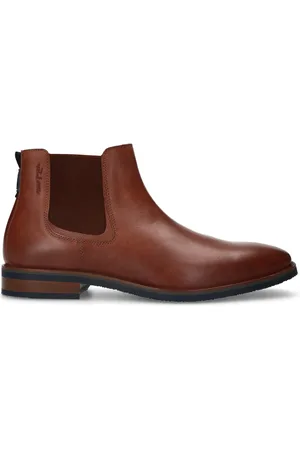 Van Lier Leren chelsea boots