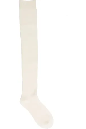 Manfield Witte kniekousen