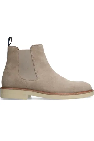 Manfield Suède chelsea boots