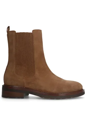 Manfield Suède chelsea boots
