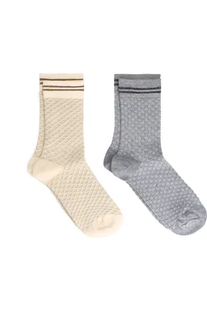 Manfield 2-pack en grijze sokken