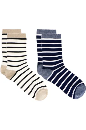 Manfield 2-pack gestreepte sokken