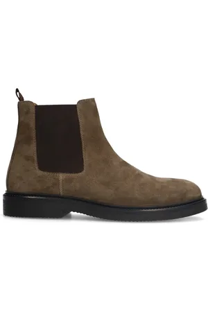Manfield Suède chelsea boots