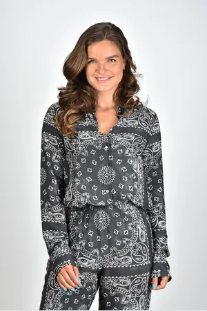 Golden Goose Blouse Golden GWP00819.P001257.60318 grijs