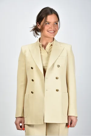 Ami Blazer Croisee FBV202.WV0004 crème