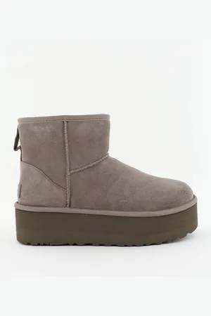UGG Enkellaarsjes Classic Mini Platform 1134991 smoke plume