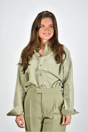 Ami Blouse Classic USH161.CO0063 groen
