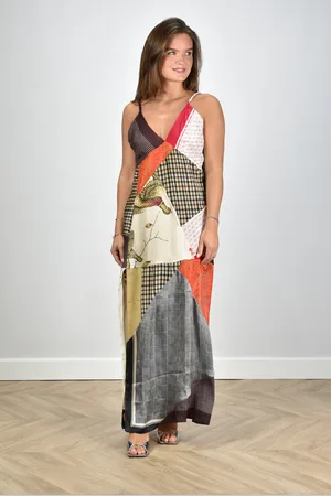 1/OFF Paris Jurk Scarf Patchwork open rug multicolour