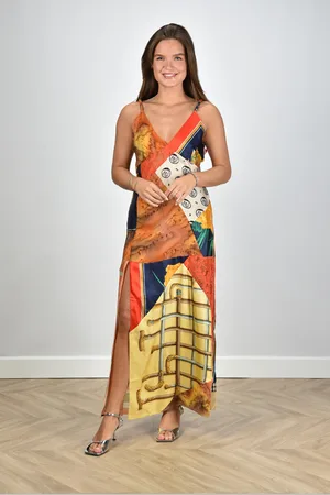 1/OFF Paris Jurk Scarf Patchwork open rug multicolour
