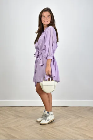 Sea me happy Jurk Balloon Short Double Layered paars
