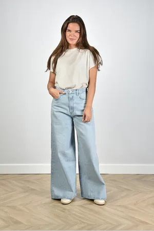AGOLDE Jeans Nolan wijde pijpen blauw