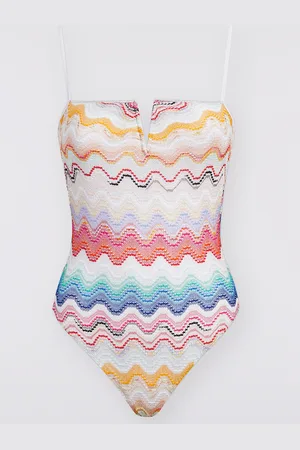 Missoni Mare badpak met golfpatroon multicolour