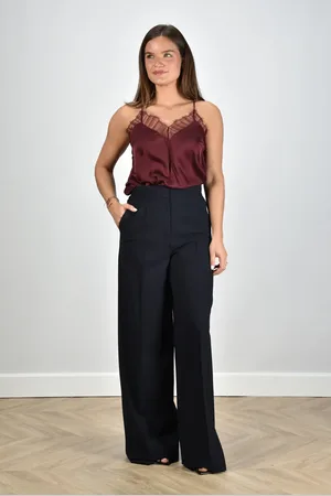 Max Mara Broek Cervo 001 blauw