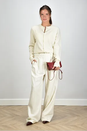 Rohe Broek 408-30-281 creme