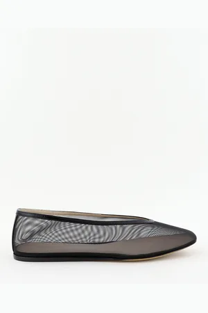Le Monde Beryl Ballerinas Luna Slipper Mesh LUN-MES-BLA zwart
