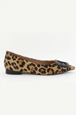 Bibi Lou Ballerinas met gesp dierenprint