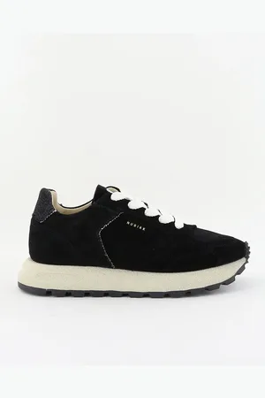 Nubikk Sneakers Rose Nomad Fur met dikke zool zwart