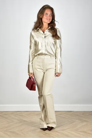Joseph Blouse Brunel silk satin JF008689 beige