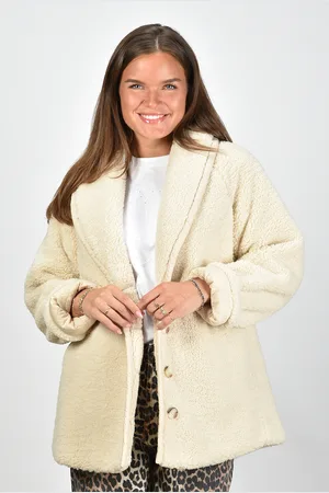 XiRENA Jack Martine met sjaalkraag creme