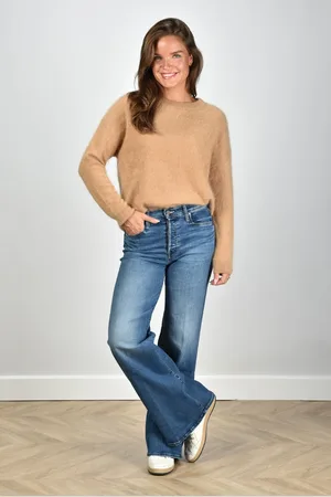 Mother Jeans Tomcat Roller Sneak blauw