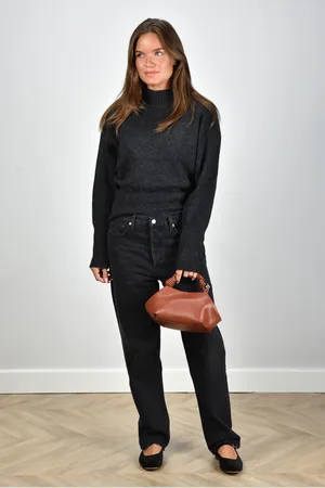 AGOLDE Mid-rise jeans 90s zwart