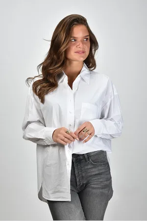 XiRENA Blouse Sydney met knoopsluiting wit