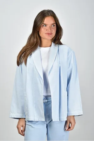 XiRENA Denim jack Willis met voorzakken blauw
