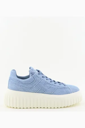 Hogan Denim sneakers H-Stripes blauw