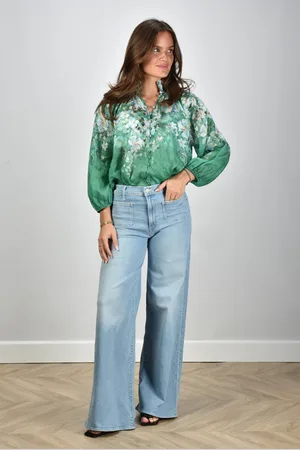 Mother Jeans Patch Pocket Undercover Sneak blauw