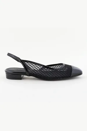Toral Mesh ballerinas Luisa Summer zwart