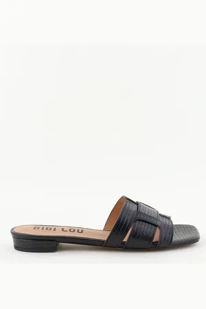 Bibi Lou Slippers met print 760Z46VK zwart