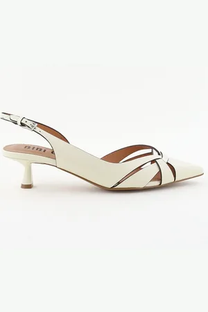 Bibi Lou Slingback sandalen wit