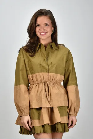 ULLA JOHNSON Jack Arlo SP250500 Colorblock Beige