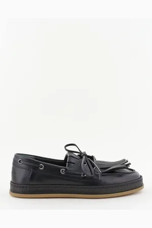 Hogan Loafers met franjes H683 zwart