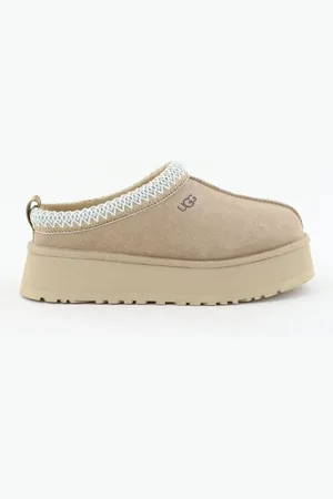 UGG Sloffen Tazz met luxe stiksels sand