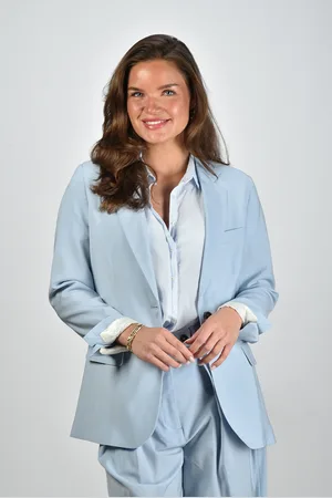 Nine In The Morning Blazer Bella blauw