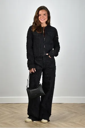 haikure Jeans Bethany Bull Destroy HEW03296GF167PX zwart