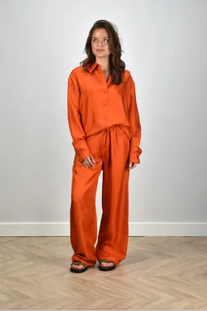 Rohe RÓHE broek oranje
