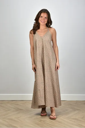 Sea me happy One shoulder jurk Zahara Long dierenprint