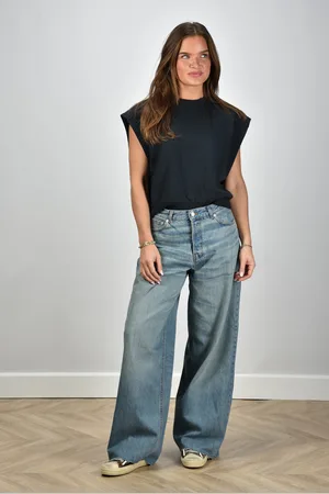haikure Jeans Bethany wide leg iconic blauw