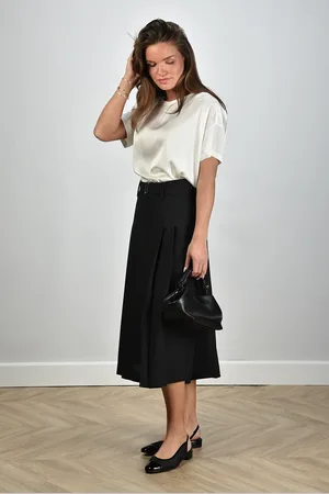 Jucca Rok met plooi J4155089/02 zwart