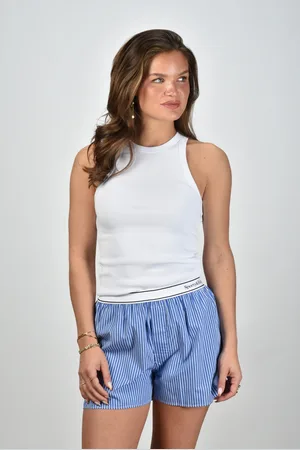ANINE BING Racerback top Eva wit